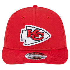 Kansas City Chiefs New Era Main Low Profile 9FIFTY Snapback Hat Red