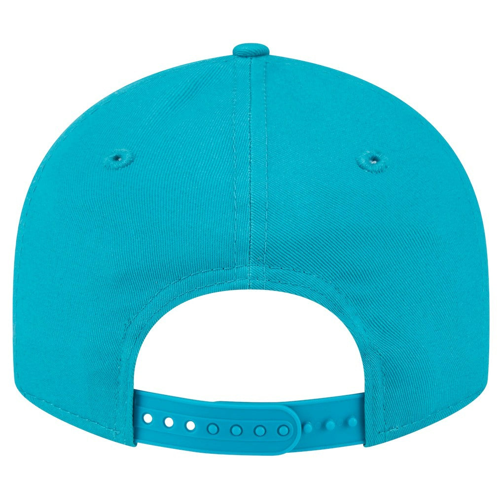 Miami Dolphins New Era Main Low Profile 9FIFTY Snapback Hat Aqua