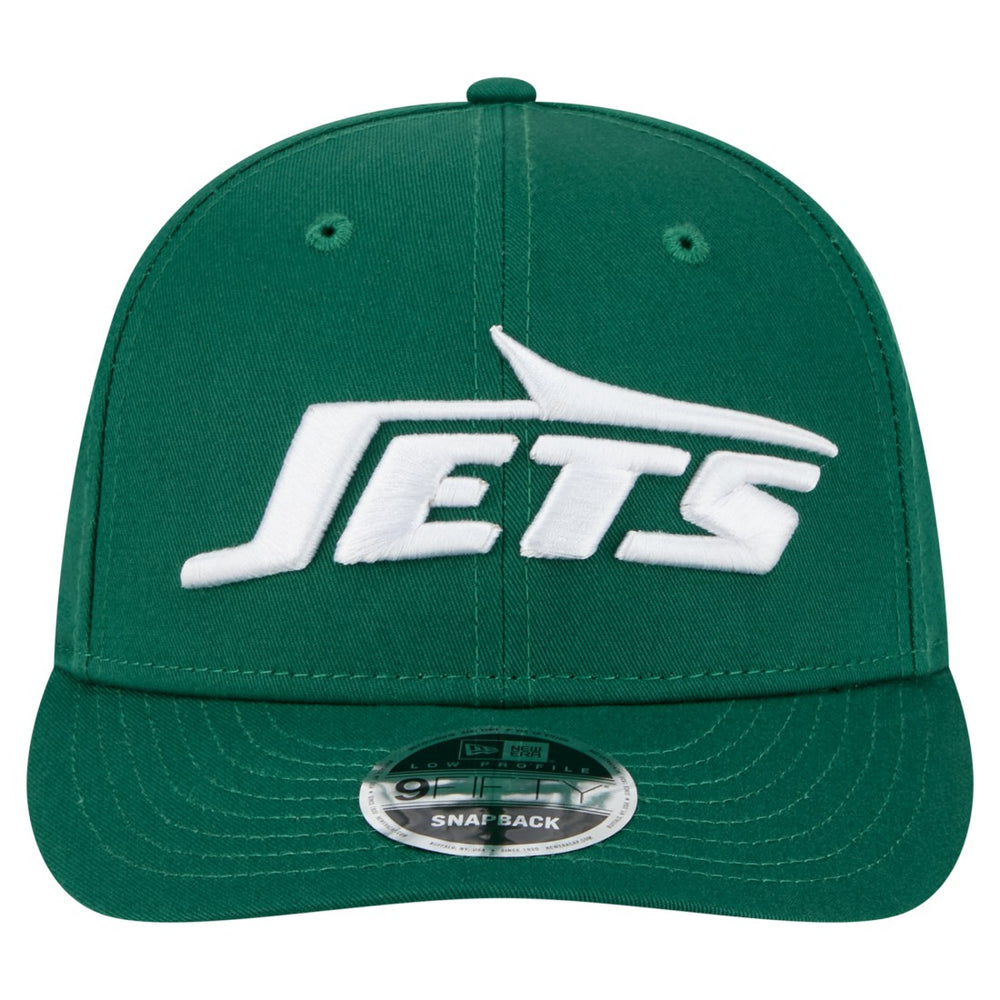 New York Jets New Era Main Low Profile 9FIFTY Snapback Hat Green