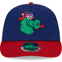Philadelphia Phillies New Era 2025 Batting Practice Low Profile 9FIFTY Snapback Hat - Navy Hats