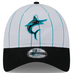 Miami Marlins New Era 2025 Batting Practice 9TWENTY Adjustable Hat - White Hats