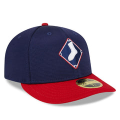 Chicago White Sox New Era 2025 Batting Practice Low Profile 59FIFTY Fitted Hat - Navy Hats