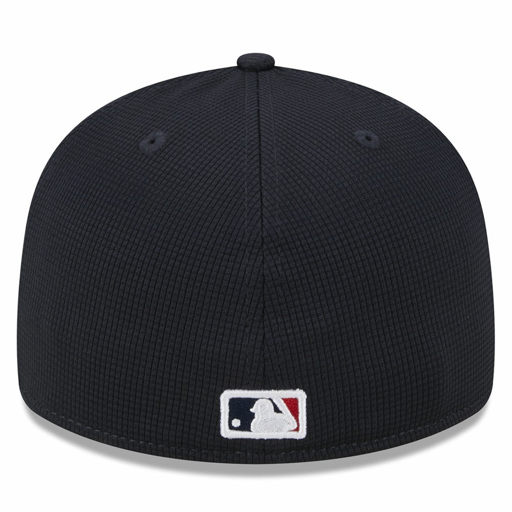 Cleveland Guardians New Era 2025 Batting Practice Low Profile 59FIFTY Fitted Hat - White Hats