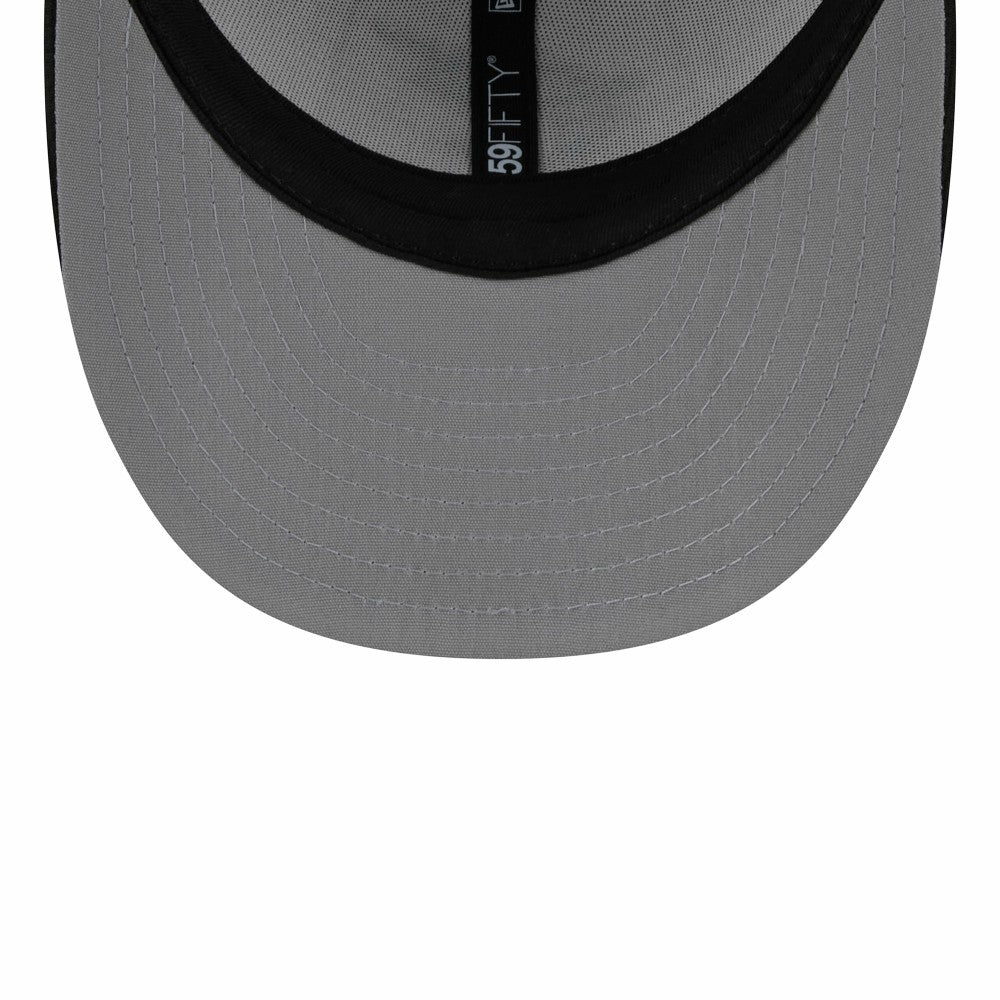 Miami Marlins New Era 2025 Batting Practice Low Profile 59FIFTY Fitted Hat - White Hats