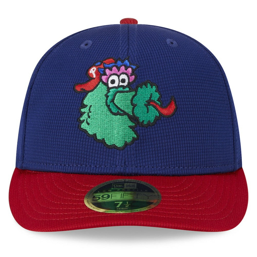 Philadelphia Phillies New Era 2025 Batting Practice Low Profile 59FIFTY Fitted Hat - Navy Hats