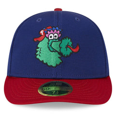 Philadelphia Phillies New Era 2025 Batting Practice Low Profile 59FIFTY Fitted Hat - Navy Hats