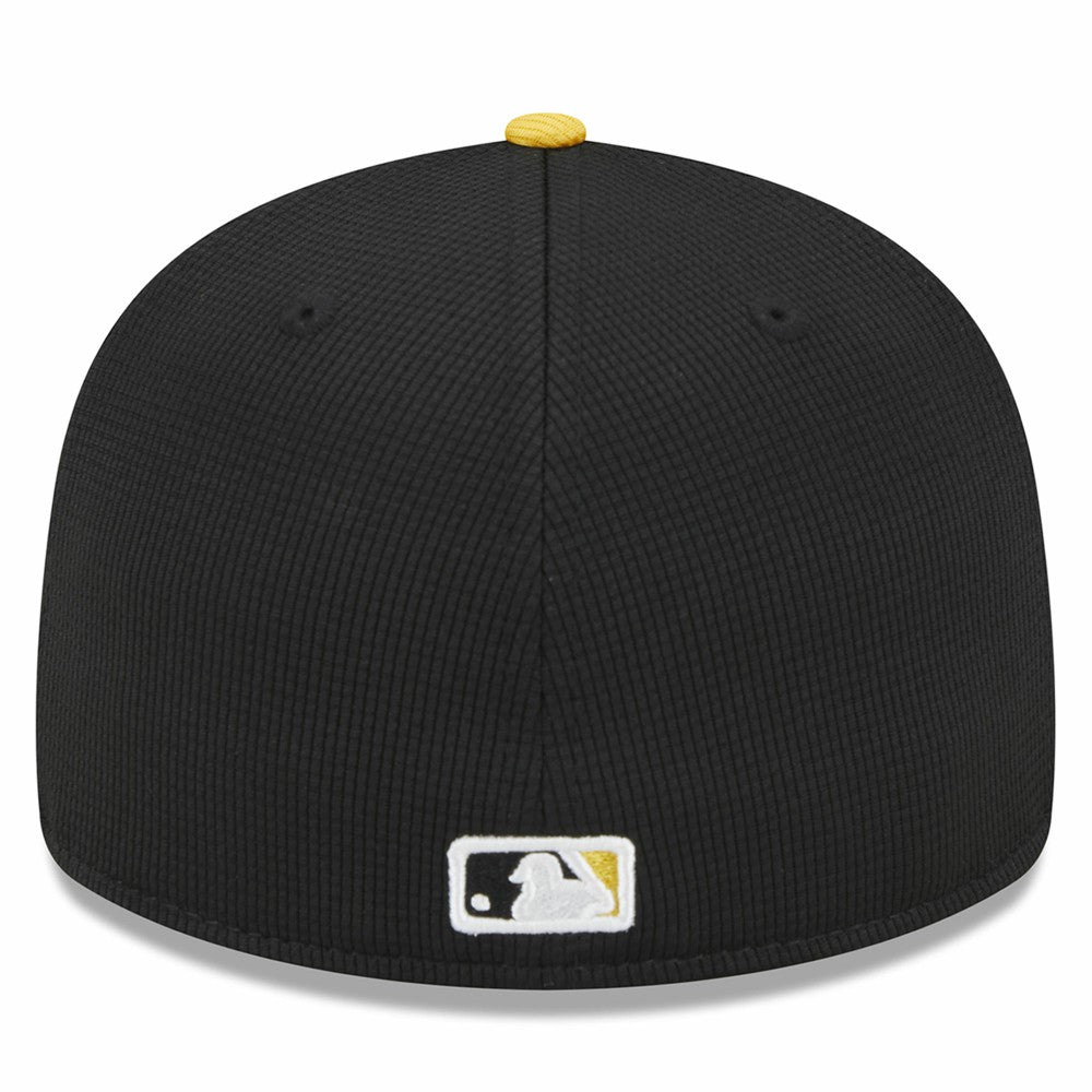 Pittsburgh Pirates New Era 2025 Batting Practice Low Profile 59FIFTY Fitted Hat - Black Hats