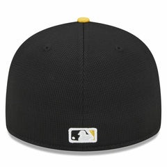 Pittsburgh Pirates New Era 2025 Batting Practice Low Profile 59FIFTY Fitted Hat - Black Hats