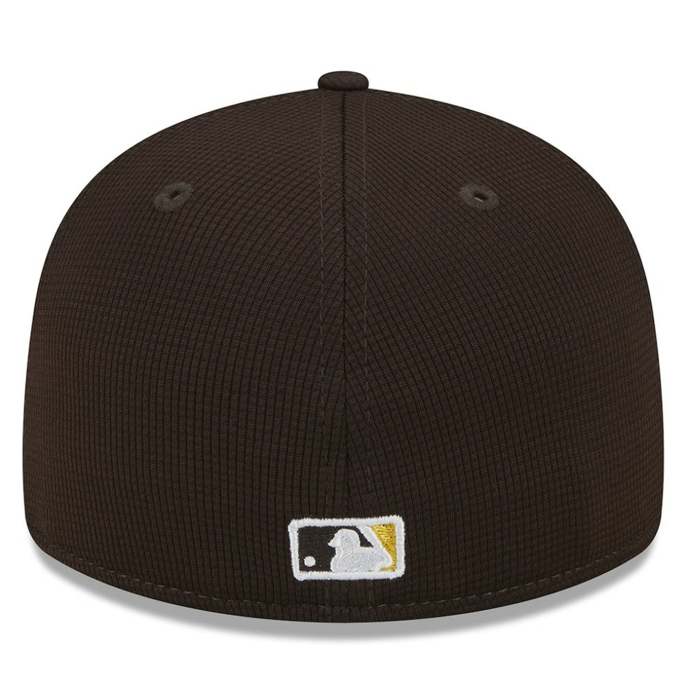 San Diego Padres New Era 2025 Batting Practice Low Profile 59FIFTY Fitted Hat - Brown Hats
