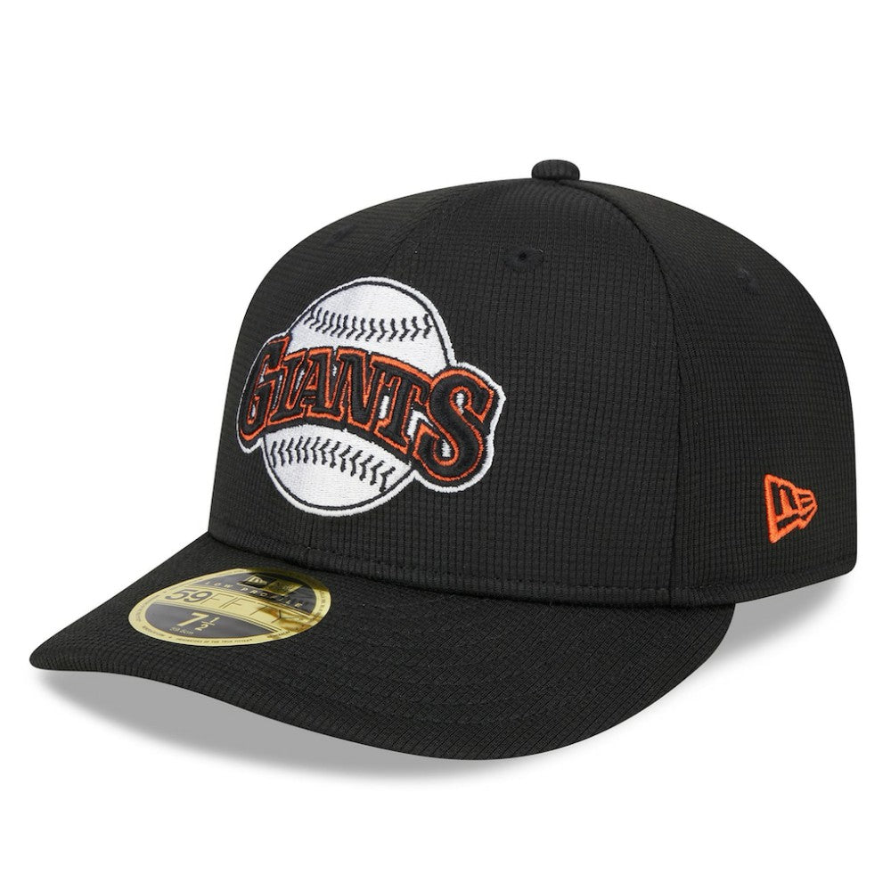 San Francisco Giants New Era 2025 Batting Practice Low Profile 59FIFTY Fitted Hat - Black Hats