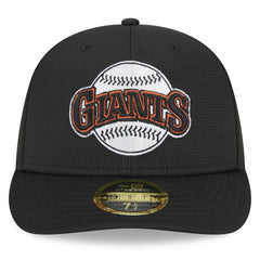 San Francisco Giants New Era 2025 Batting Practice Low Profile 59FIFTY Fitted Hat - Black Hats