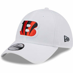 Cincinnati Bengals New Era Main 39THIRTY Flex Hat White