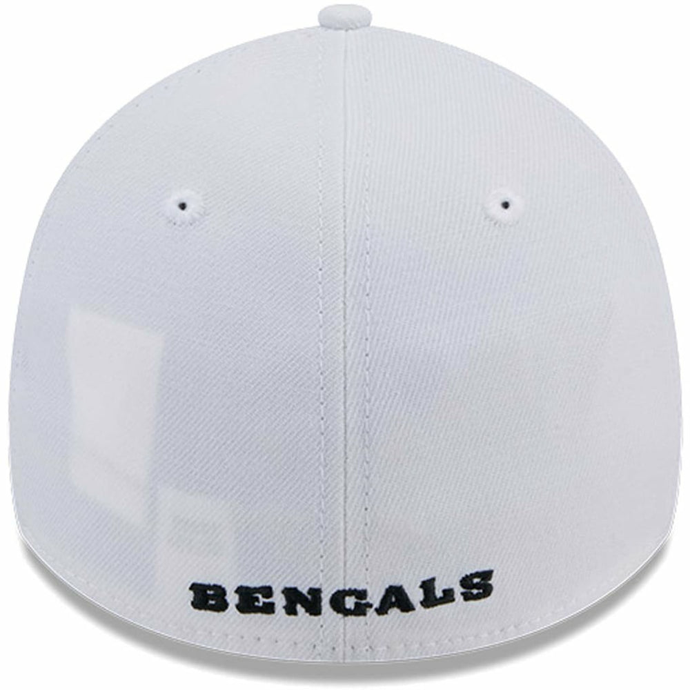 Cincinnati Bengals New Era Main 39THIRTY Flex Hat White