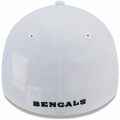 Cincinnati Bengals New Era Main 39THIRTY Flex Hat White