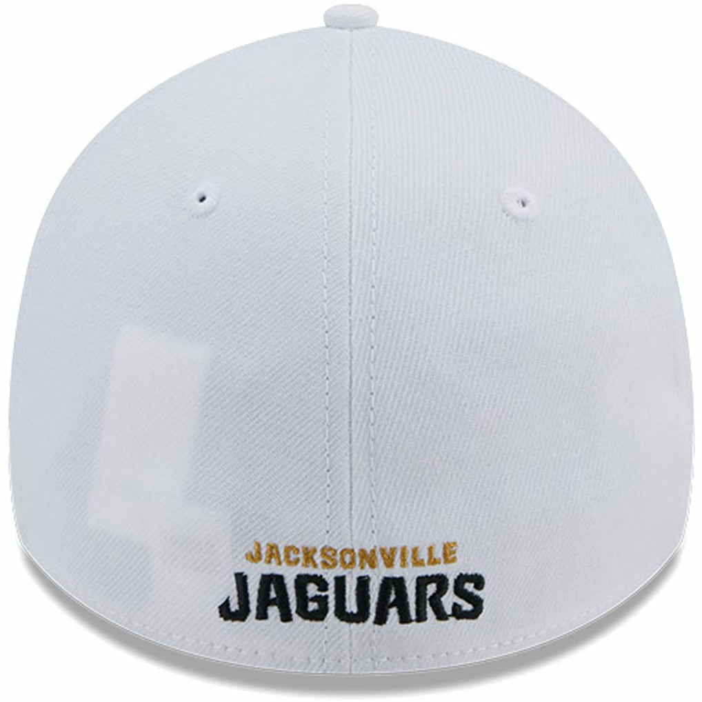 Jacksonville Jaguars New Era Main 39THIRTY Flex Hat White