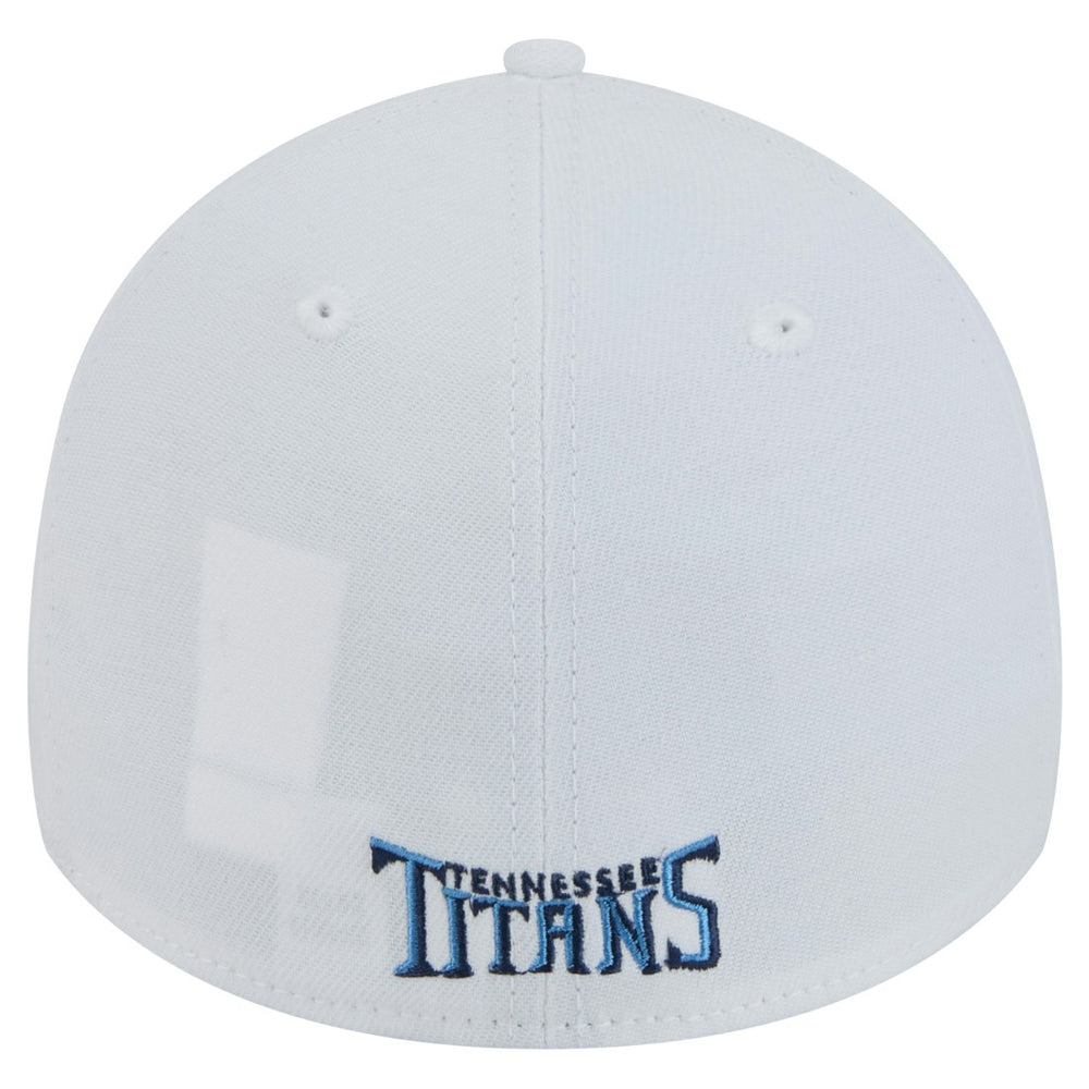 Tennessee Titans New Era Main 39THIRTY Flex Hat White