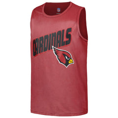 Arizona Cardinals Youth Sun-Bleached Ride the Tide Tank Top Cardinal