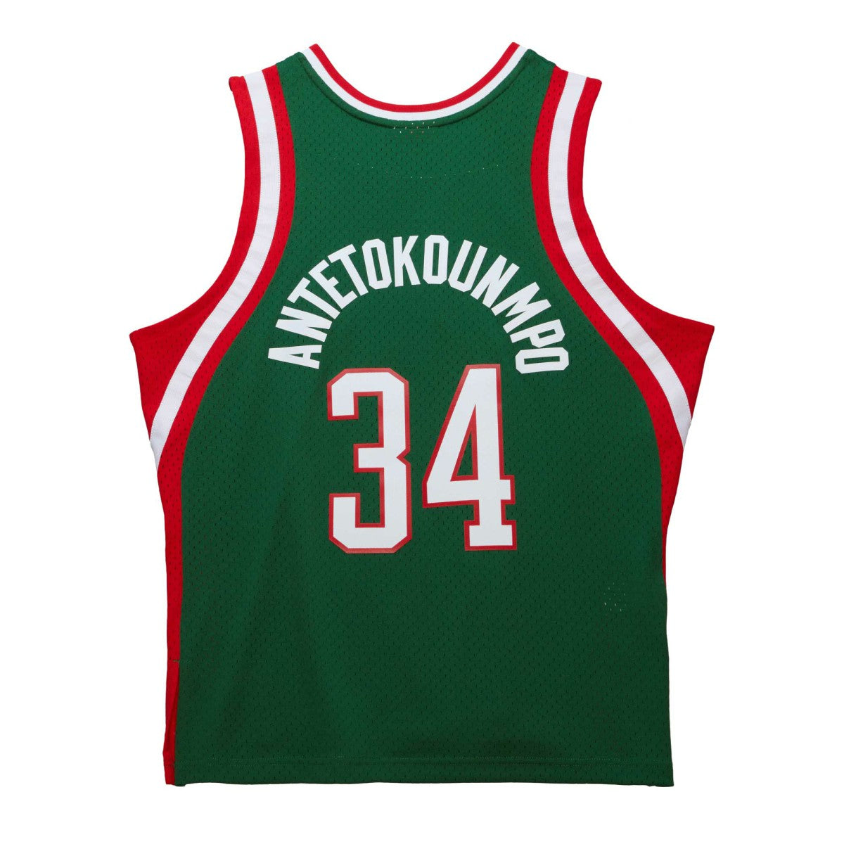 Giannis Antetokounmpo Milwaukee Bucks 2013/14 Hardwood Classics Swingman Jersey Hunter Green