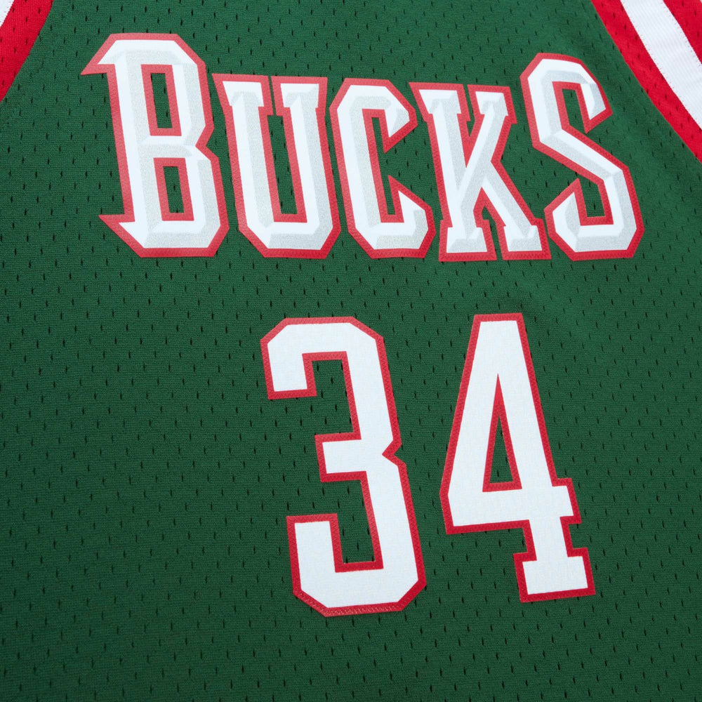 Giannis Antetokounmpo Milwaukee Bucks 2013/14 Hardwood Classics Swingman Jersey Hunter Green