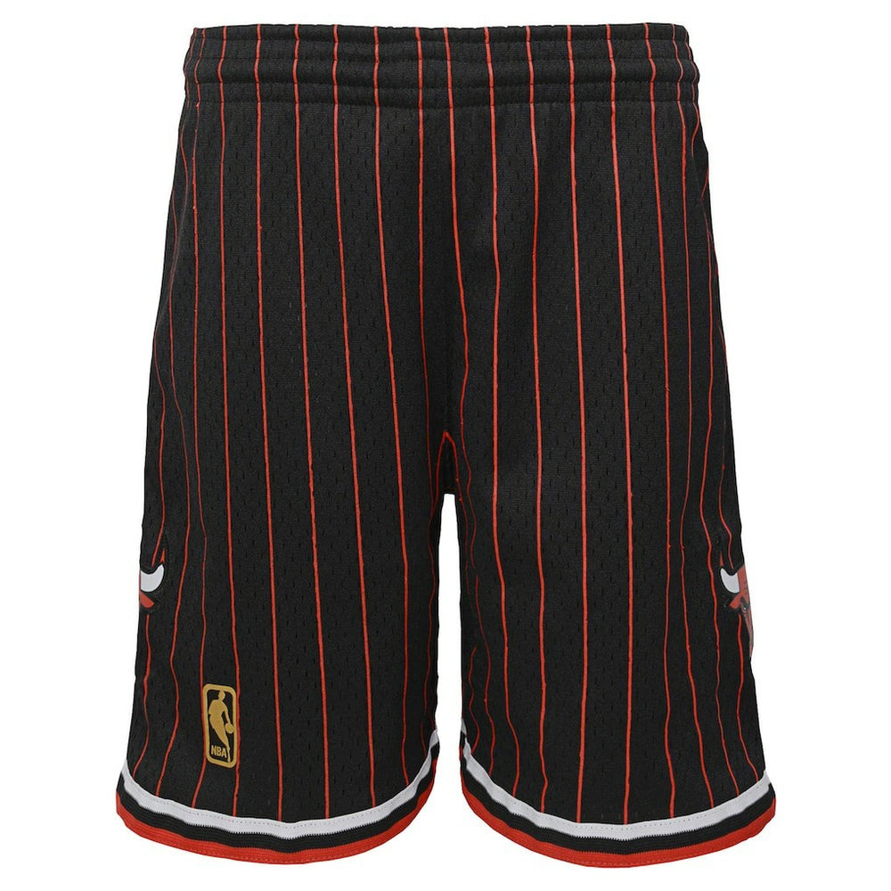 Chicago Bulls Youth Hardwood Classics Swingman Shorts Black