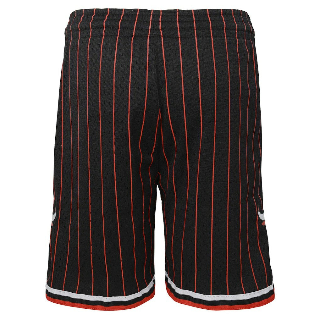 Chicago Bulls Youth Hardwood Classics Swingman Shorts Black