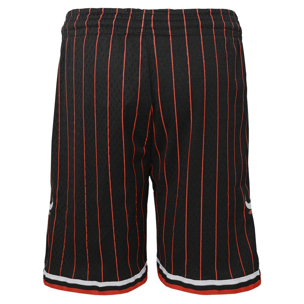 Chicago Bulls Youth Hardwood Classics Swingman Shorts Black
