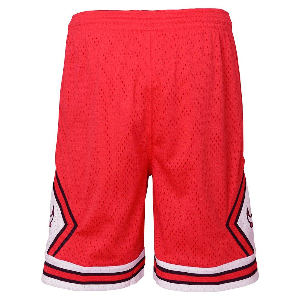 Chicago Bulls Youth Hardwood Classics Swingman Shorts Red