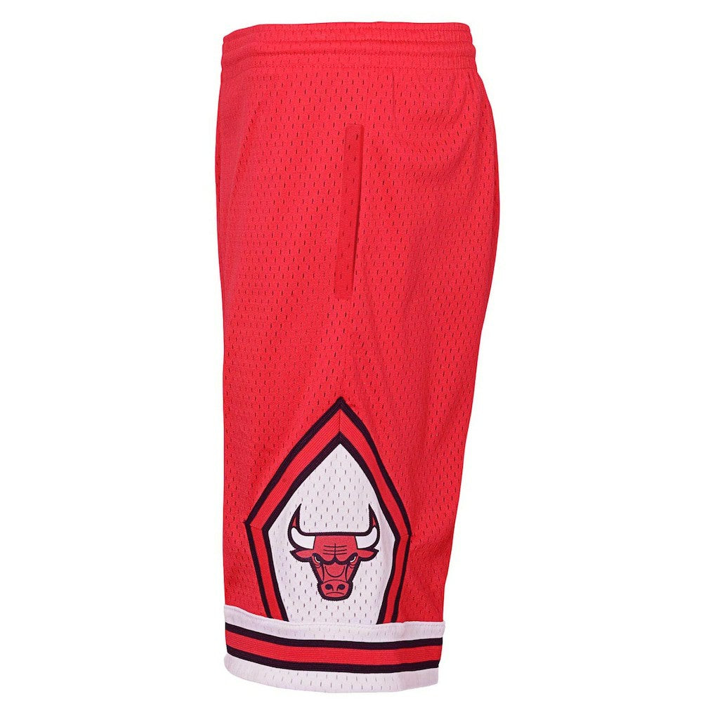 Chicago Bulls Youth Hardwood Classics Swingman Shorts Red