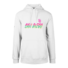 San Diego Padres Levelwear City Connect Podium Core Logo Pullover Hoodie - White Hoodies