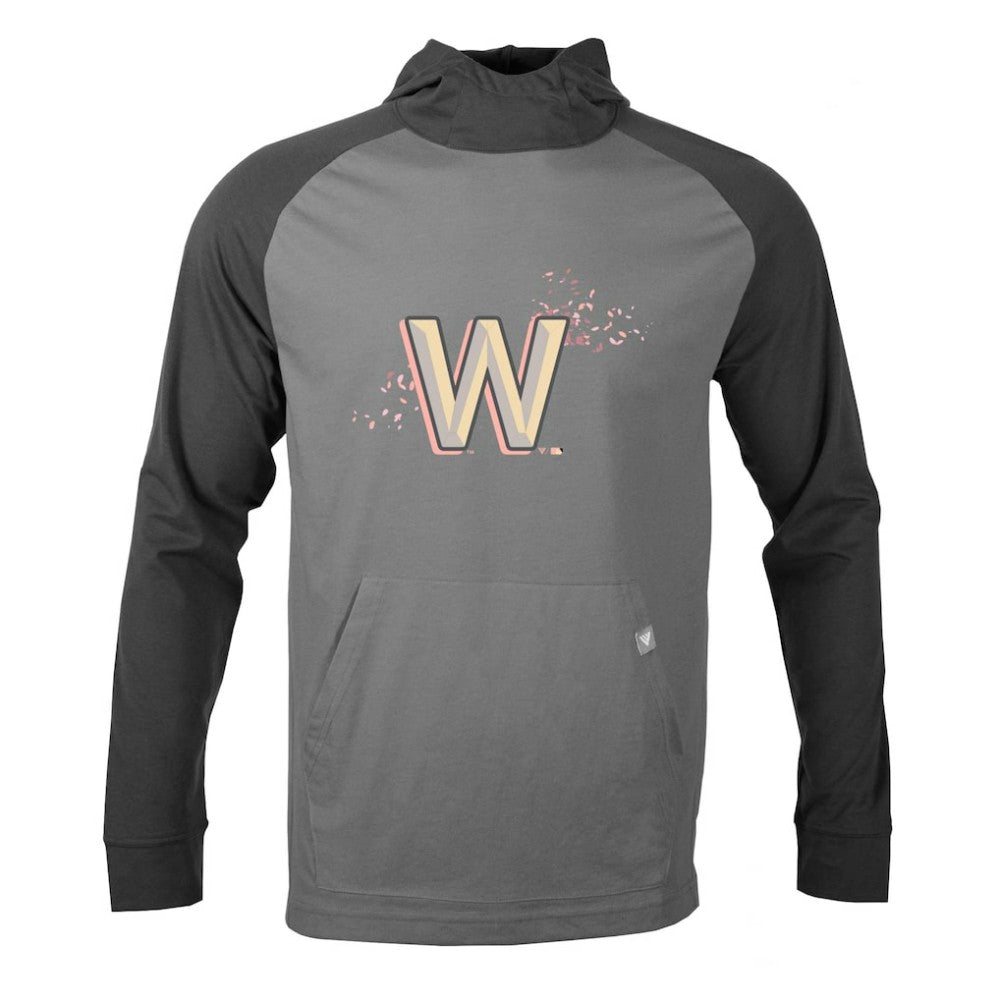 Washington Nationals Levelwear City Connect Uproar Core Logo Pullover Hoodie - Gray Hoodies