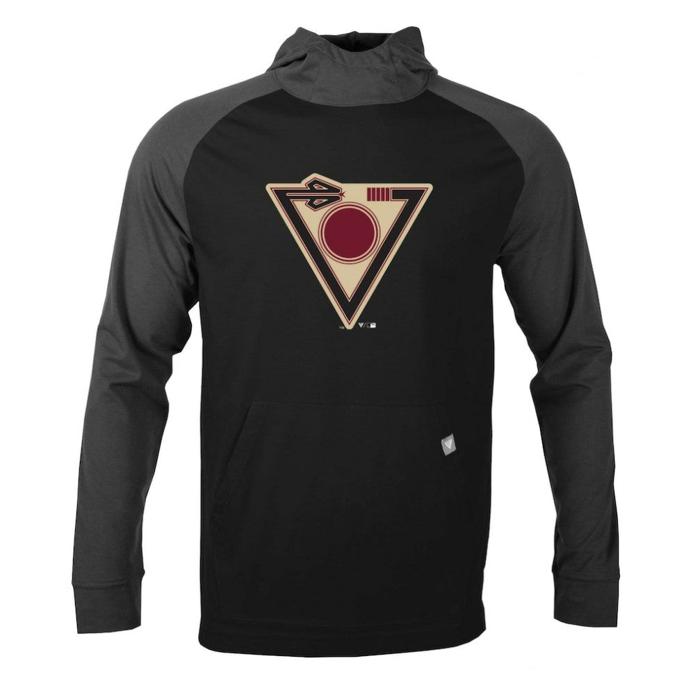 Arizona Diamondbacks Levelwear City Connect Uproar Core Logo Pullover Hoodie - Black Hoodies