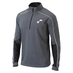 Utah Jazz Omni-Wick Shotgun 2.0 Quarter-Zip Pullover Top Black