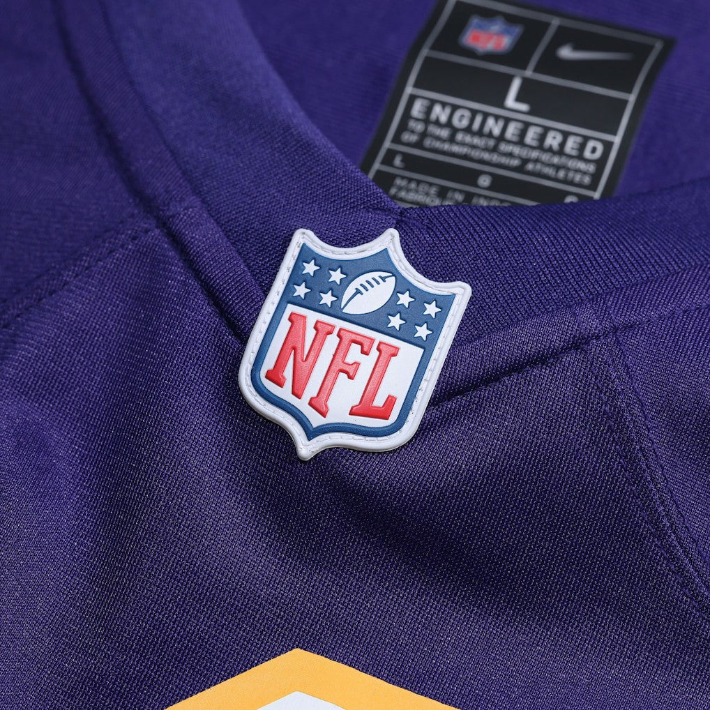NFL Jordan Addison Minnesota Vikings Alternate Game Jersey - Purple