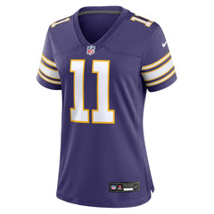NFL Daunte Culpepper Minnesota Vikings Women's Classic Retired Player Game Jersey - Purple