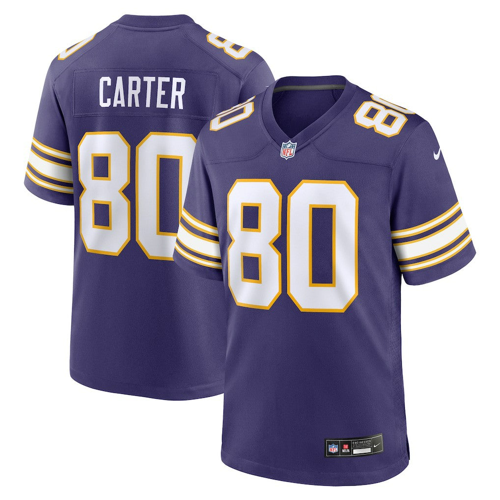 NFL Cris Carter Minnesota Vikings Retired Player Alternate Game Jersey - Purple