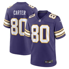 NFL Cris Carter Minnesota Vikings Retired Player Alternate Game Jersey - Purple