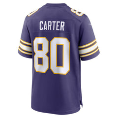 NFL Cris Carter Minnesota Vikings Retired Player Alternate Game Jersey - Purple