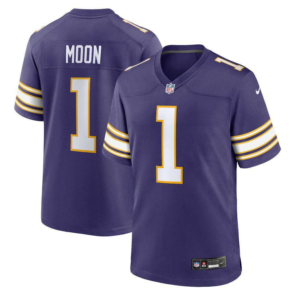 NFL Warren Moon Minnesota Vikings Retired Player Alternate Game Jersey - Purple