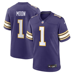 NFL Warren Moon Minnesota Vikings Retired Player Alternate Game Jersey - Purple