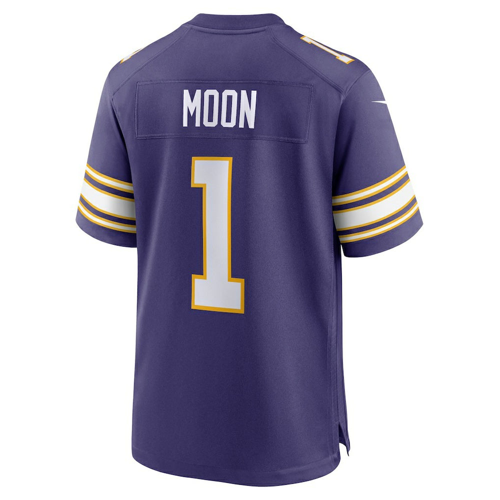 NFL Warren Moon Minnesota Vikings Retired Player Alternate Game Jersey - Purple