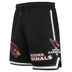 Arizona Cardinals Pro Standard Classic Chenille Shorts Black