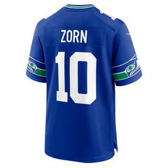 Jim Zorn Seattle Seahawks Retired Player Alternate Game Jersey Royal