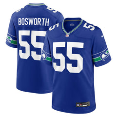Brian Bosworth Seattle Seahawks Retired Player Alternate Game Jersey Royal