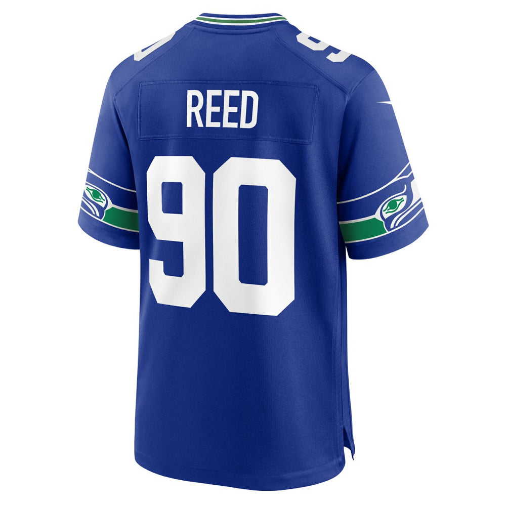 Jarran Reed Seattle Seahawks Alternate Game Jersey Royal