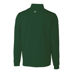Philadelphia Eagles Cutter & Buck Traverse Stretch Quarter-Zip Pullover Hunter Green