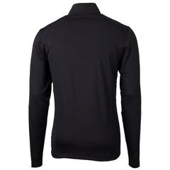 Philadelphia Eagles Cutter & Buck Virtue Eco Pique Recycled Quarter-Zip Pullover Black