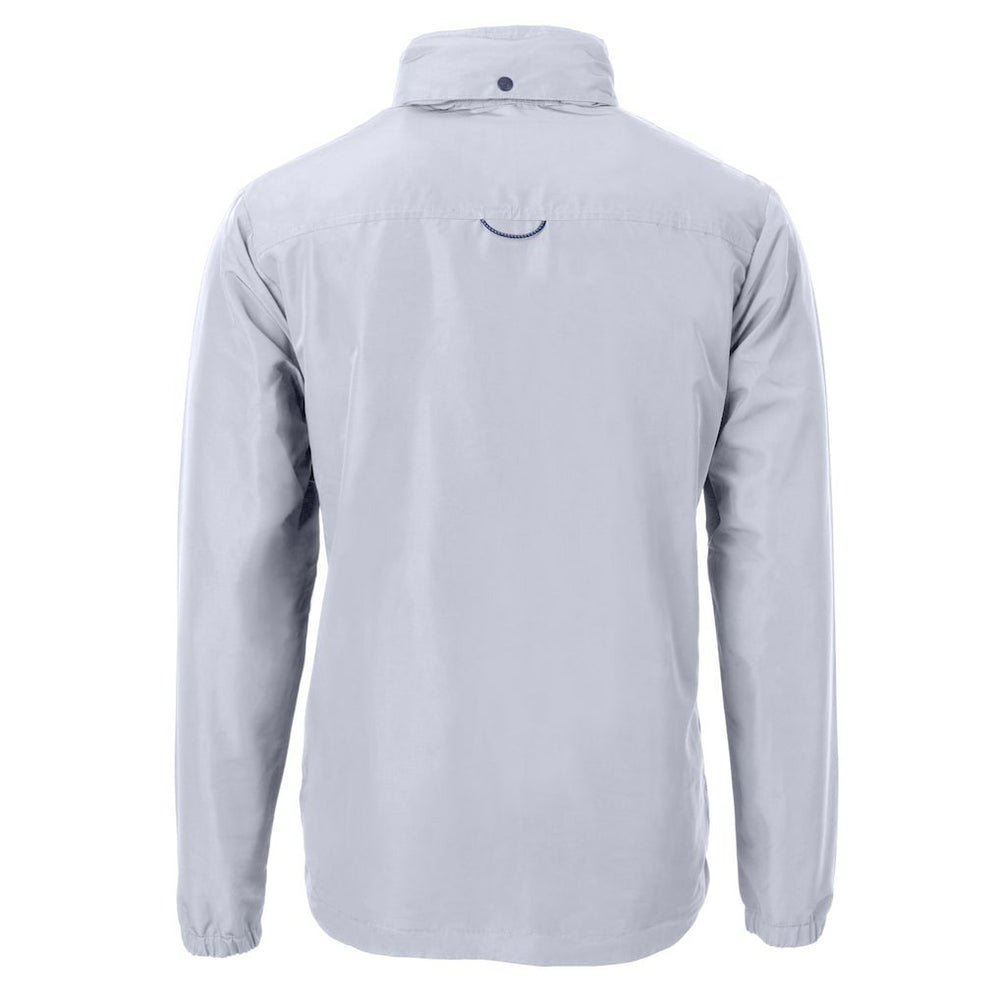 Philadelphia Eagles Cutter & Buck Charter Eco Recycled Full-Zip Jacket Silver