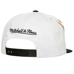 Philadelphia 76ers Hot Fire Snapback Hat White