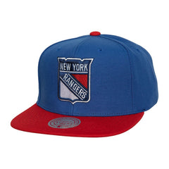 NHL New York Rangers Mitchell & Ness Core Team Ground 2.0 Snapback Hat - Blue
