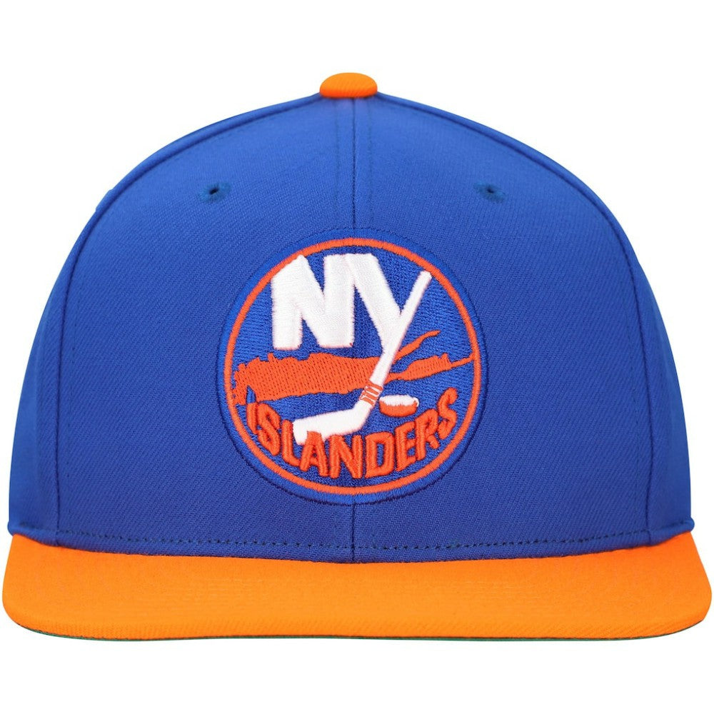 NHL New York Islanders Mitchell & Ness Core Team Ground 2.0 Snapback Hat - Royal